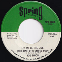 Load image into Gallery viewer, Joe Simon - Drowning In The Sea Of Love / Let Me Be The One (The One Who Loves You) (7 inch Record / Used)
