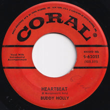 画像をギャラリービューアに読み込む, Buddy Holly - Heartbeat / Well.... All Right (7 inch Record / Used)