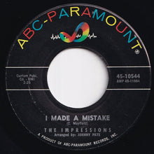 Load image into Gallery viewer, Impressions - I'm So Proud / I Made A Mistake (7 inch Record / Used)