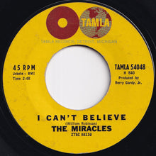 画像をギャラリービューアに読み込む, Miracles - Everybody's Gotta Pay Some Dues / I Can't Believe (7 inch Record / Used)