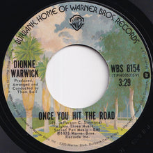 画像をギャラリービューアに読み込む, Dionne Warwick - Once You Hit The Road / World Of My Dreams (7 inch Record / Used)