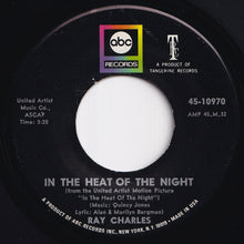 画像をギャラリービューアに読み込む, Ray Charles - In The Heat Of The Night / Something's Got To Change (7 inch Record / Used)