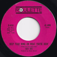 画像をギャラリービューアに読み込む, Joey Dee - I Lost My Baby / Keep Your Mind On What You're Doin' (7 inch Record / Used)