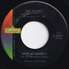 画像をギャラリービューアに読み込む, Gene McDaniels - Tower Of Strength / The Secret (7 inch Record / Used)