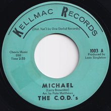 画像をギャラリービューアに読み込む, C.O.D.'s - Michael / Cry No More (7 inch Record / Used)
