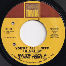 画像をギャラリービューアに読み込む, Marvin Gaye, Tammi Terrell - You're All I Need To Get By / Two Can Have A Party (7 inch Record / Used)