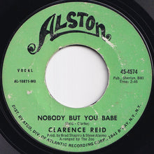 画像をギャラリービューアに読み込む, Clarence Reid - Nobody But You Babe / Send Me Back My Money (7 inch Record / Used)
