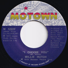 Load image into Gallery viewer, Willie Hutch - Brother's Gonna Work It Out / I Choose You (7 inch Record / Used)