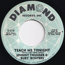 画像をギャラリービューアに読み込む, Johnny Thunder, Ruby Winters - Make Love To Me / Teach Me Tonight (7 inch Record / Used)