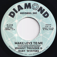 画像をギャラリービューアに読み込む, Johnny Thunder, Ruby Winters - Make Love To Me / Teach Me Tonight (7 inch Record / Used)