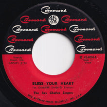 画像をギャラリービューアに読み込む, Ray Charles Singers - Little By Little And Bit By Bit / Bless Your Heart (7 inch Record / Used)
