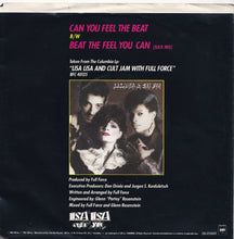 画像をギャラリービューアに読み込む, Lisa-Lisa And Cult Jam, Full Force - Can You Feel The Beat / Beat The Feel You Can (Slick Mix) (7 inch Record / Used)