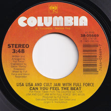 画像をギャラリービューアに読み込む, Lisa-Lisa And Cult Jam, Full Force - Can You Feel The Beat / Beat The Feel You Can (Slick Mix) (7 inch Record / Used)