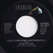 画像をギャラリービューアに読み込む, Evelyn King - Love Come Down / (Instrumental) (7 inch Record / Used)