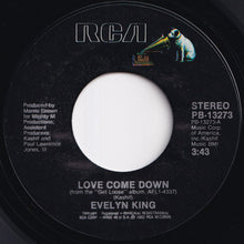 画像をギャラリービューアに読み込む, Evelyn King - Love Come Down / (Instrumental) (7 inch Record / Used)
