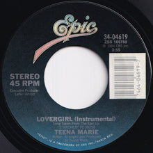 画像をギャラリービューアに読み込む, Teena Marie - Lovergirl / (Instrumental) (7 inch Record / Used)