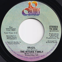 画像をギャラリービューアに読み込む, Ritchie Family - Brazil / Hot Trip (7 inch Record / Used)