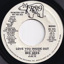 画像をギャラリービューアに読み込む, Bee Gees - Love You Inside Out (Stereo) / (Mono) (7 inch Record / Used)