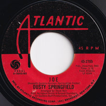 画像をギャラリービューアに読み込む, Dusty Springfield - Silly, Silly, Fool / Joe (7 inch Record / Used)