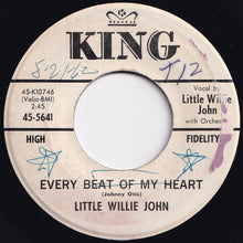 画像をギャラリービューアに読み込む, Little Willie John - Every Beat Of My Heart / I Wish I Could Cry (7 inch Record / Used)