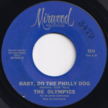 画像をギャラリービューアに読み込む, Olympics - Baby, Do The Philly Dog / Western Movies (7 inch Record / Used)