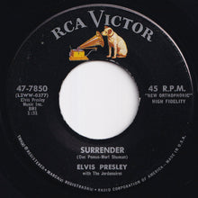 Load image into Gallery viewer, Elvis Presley - Surrender / Lonely Man (7 inch Record / Used)