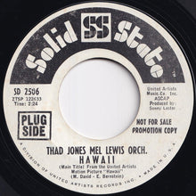 画像をギャラリービューアに読み込む, Thad Jones Mel Lewis Orch. - Hawaii / Sophisticated Lady (7 inch Record / Used)