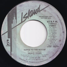画像をギャラリービューアに読み込む, Grace Jones - Nipple To The Bottle (Short Version) / (Long Version) (7 inch Record / Used)