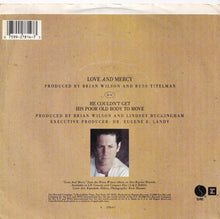 Load image into Gallery viewer, Brian Wilson - Love And Mercy / He Couldn't Get His Poor Old Body To Move (7 inch Record / Used)
