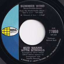 Load image into Gallery viewer, Bud Shank, Chet Baker - Summer Wind / (Love Theme From) Is Paris Burning? (7 inch Record / Used)