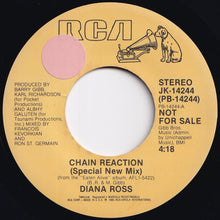 画像をギャラリービューアに読み込む, Diana Ross - Chain Reaction (Special New Mix) / (Special New Mix) (7 inch Record / Used)