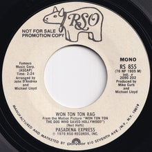 画像をギャラリービューアに読み込む, Pasadena Express - Won Ton Ton Rag (Stereo) / (Mono) (7 inch Record / Used)