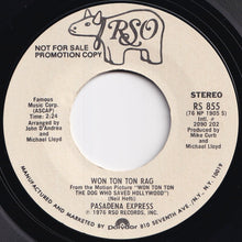 画像をギャラリービューアに読み込む, Pasadena Express - Won Ton Ton Rag (Stereo) / (Mono) (7 inch Record / Used)