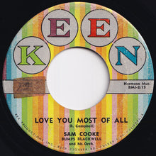 画像をギャラリービューアに読み込む, Sam Cooke - Blue Moon / Love You Most Of All (7 inch Record / Used)