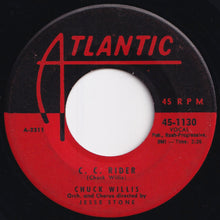 画像をギャラリービューアに読み込む, Chuck Willis - C. C. Rider / Ease The Pain (7 inch Record / Used)