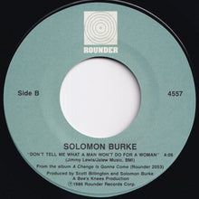 Load image into Gallery viewer, Solomon Burke - Love Buys Love / Don't Tell Me What A Man Won't Do For A Woman (7 inch Record / Used)
