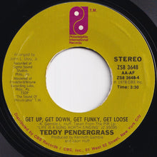 Load image into Gallery viewer, Teddy Pendergrass - Close The Door / Get Up, Get Down, Get Funky, Get Loose (7 inch Record / Used)