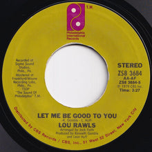 画像をギャラリービューアに読み込む, Lou Rawls - Let Me Be Good To You / Lover's Holiday (7 inch Record / Used)