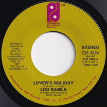 画像をギャラリービューアに読み込む, Lou Rawls - Let Me Be Good To You / Lover's Holiday (7 inch Record / Used)