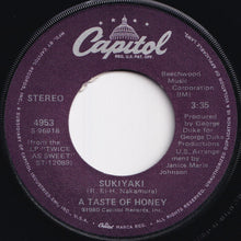Load image into Gallery viewer, A Taste Of Honey - Sukiyaki / Don't You Lead Me On (7 inch Record / Used)