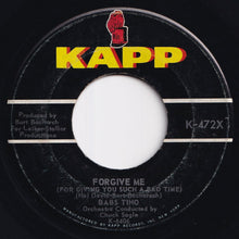 Load image into Gallery viewer, Babs Tino - Forgive Me (For Giving You Such A Bad Time) / If I Didn't Love You So Much (7 inch Record / Used)