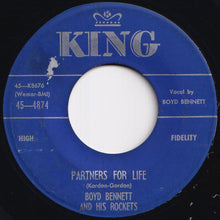 Load image into Gallery viewer, Boyd Bennett And His Rockets - Right Around The Corner / Partners For Life (7 inch Record / Used)