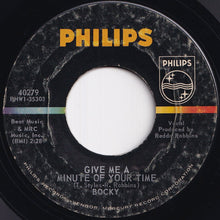Load image into Gallery viewer, Bocky - Listen To The Beat Of My Heart / Give Me A Minute Of Your Time (7 inch Record / Used)
