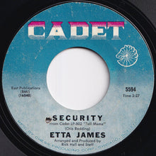 画像をギャラリービューアに読み込む, Etta James - Security / I'm Gonna Take What He's Got (7 inch Record / Used)