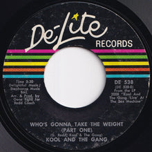 Load image into Gallery viewer, Kool And The Gang - Who's Gonna Take The Weight (Part One) / (Part Two) (7 inch Record / Used)