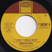 Load image into Gallery viewer, Marvin Gaye - Let's Get It On / I Wish It Would Rain (7 inch Record / Used)