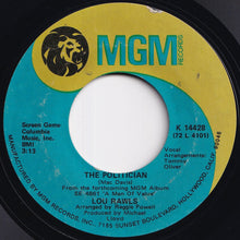 画像をギャラリービューアに読み込む, Lou Rawls - Walk On In / The Politician (7 inch Record / Used)