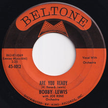 Load image into Gallery viewer, Bobby Lewis - One Track Mind / Are You Ready (7 inch Record / Used)