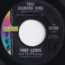 Load image into Gallery viewer, Gary Lewis And The Playboys - This Diamond Ring / Hard To Find (7 inch Record / Used)