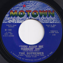 画像をギャラリービューアに読み込む, Supremes - You Keep Me Hangin' On / Remove This Doubt (7 inch Record / Used)